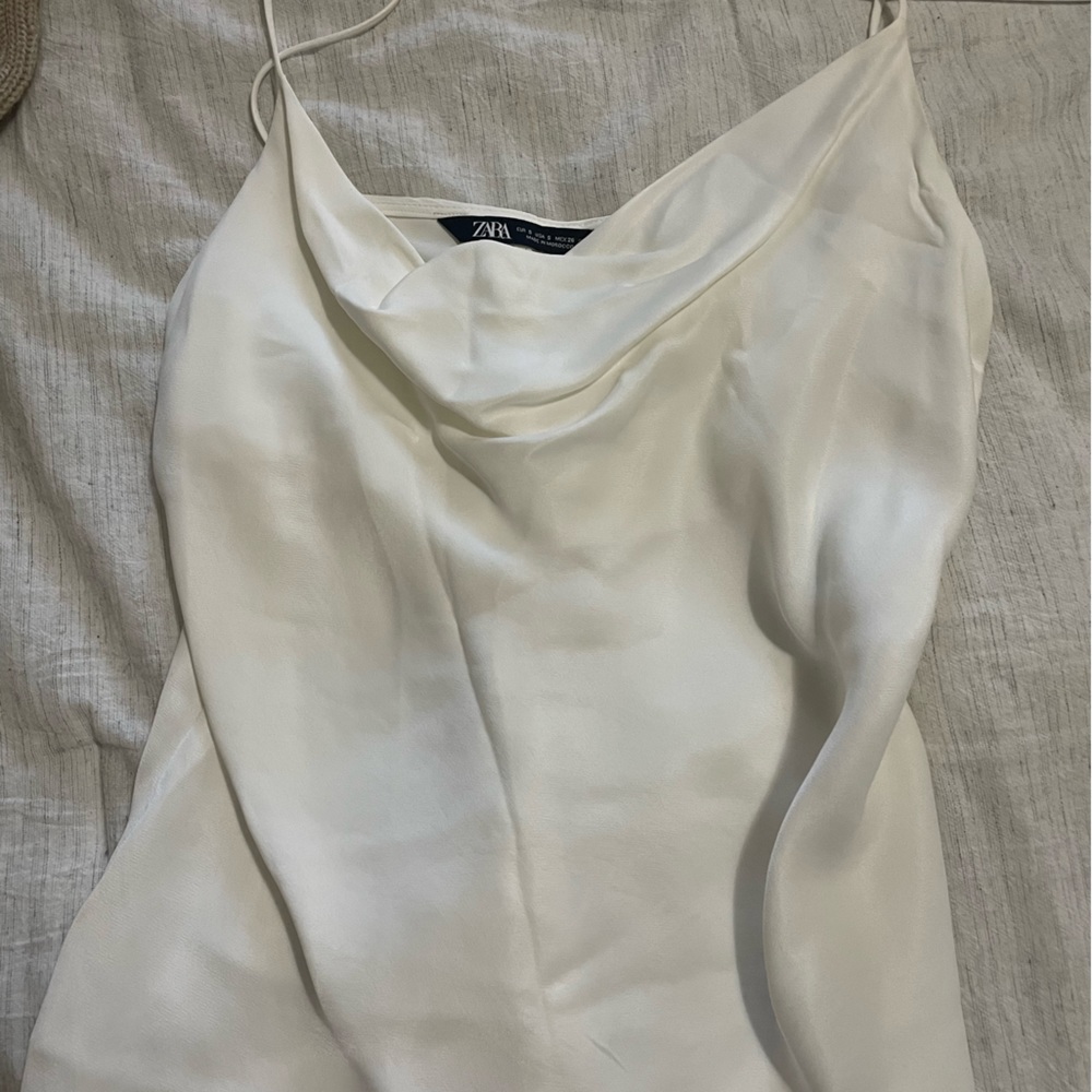 Cute classic satin top